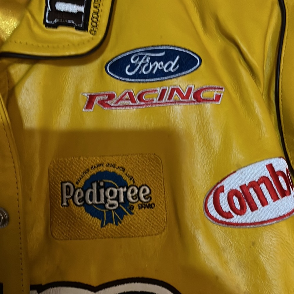 M&M's Racing Yellow and Brown Jacket - Picture 5 of 7